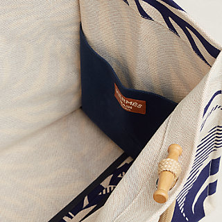 Tigre a l'Ananas beach bag | Hermès UAE